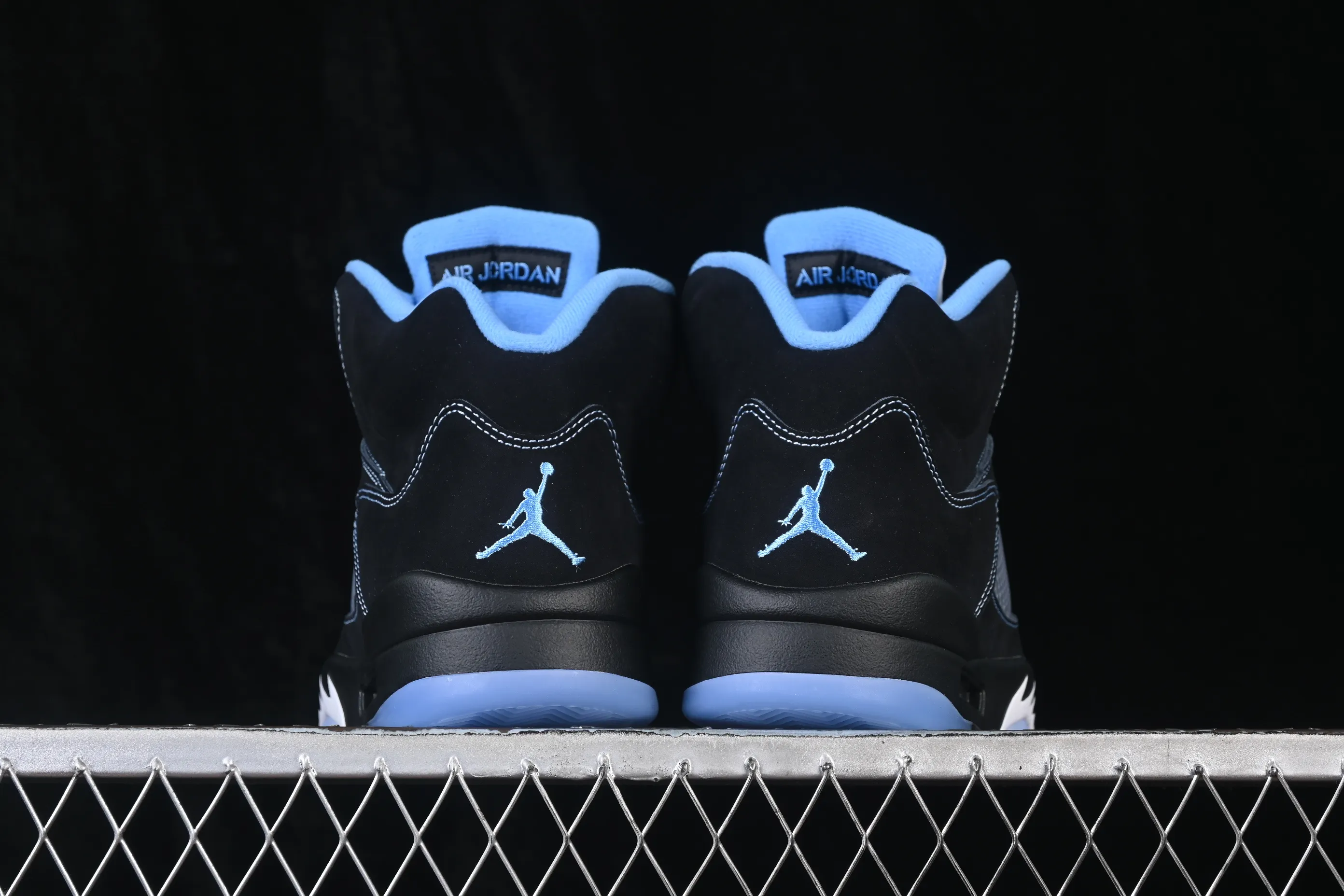 All categories Air Jordan Jordan series basketball shoes Air Jordan 5 OG version Air Jordan 5 Retro "Black University Blue" AJ5 Joe 5 University Blue DD0587-008
